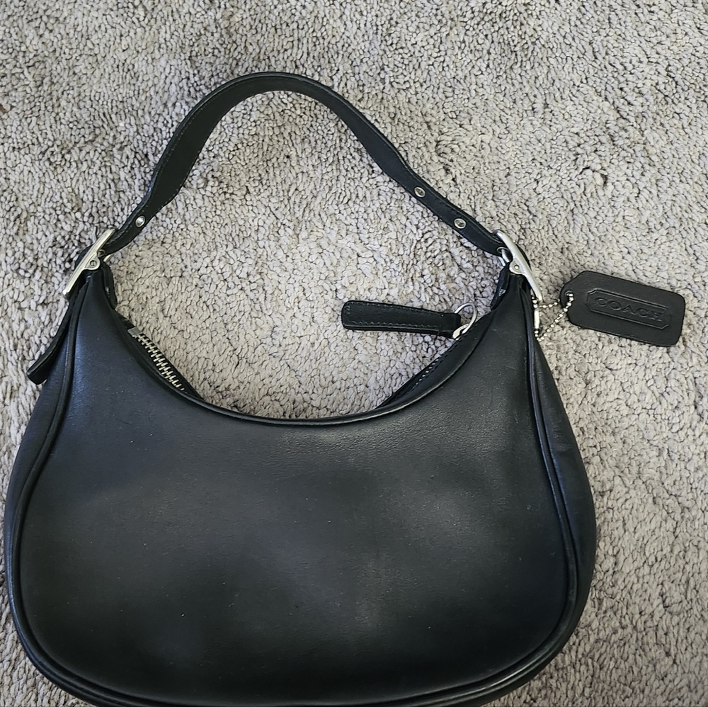Vintage Coach Mini West Zoe Legacy Hobo bag (9593)